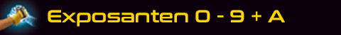Exposanten 0-9+A