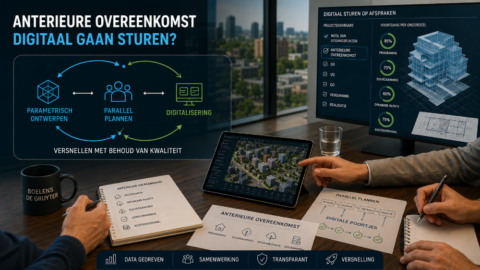 Kan de anterieure overeenkomst digitaal gaan sturen?